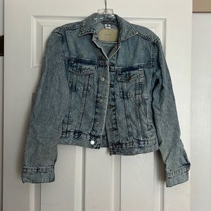 H&M Light Wash Denim Jacket XS